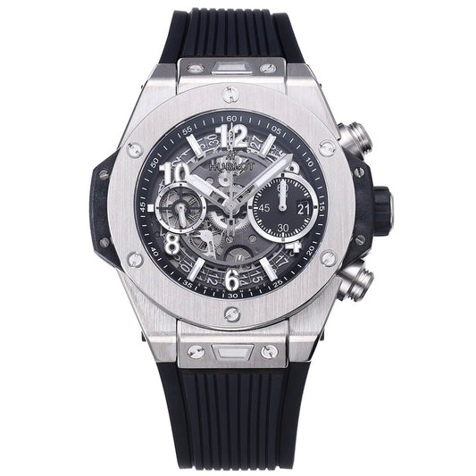Hublot Big Bang Automatic Chronograph Watch 42mm Titanium Rubber Strap