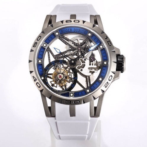 Roger Dubuis Titanium Skeleton Tourbillon Watch