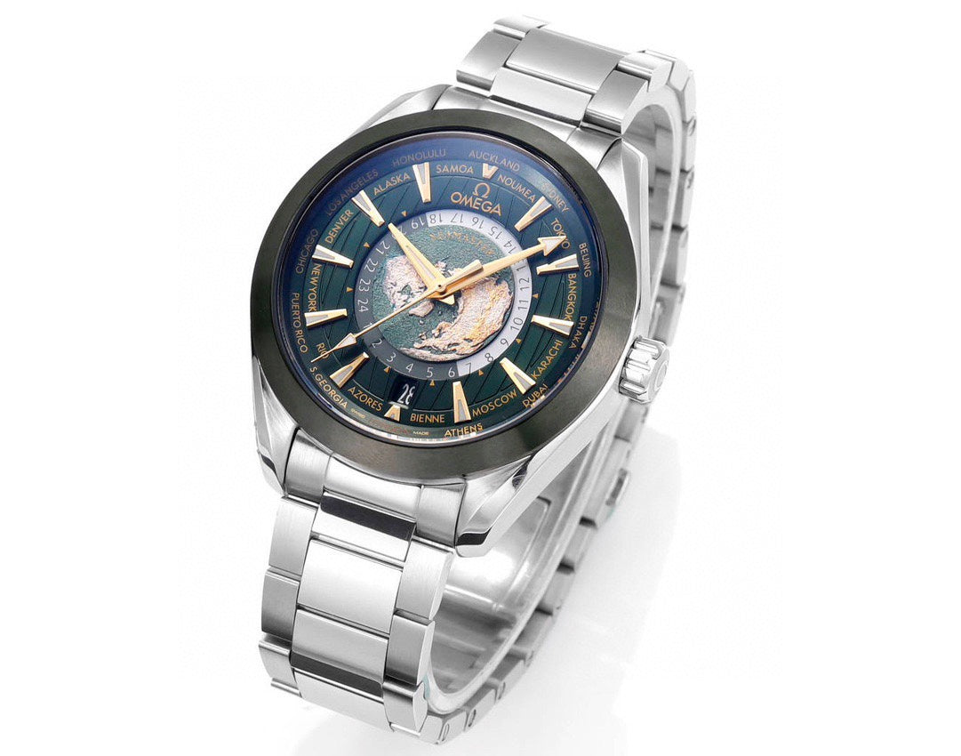 OMEGA Seamaster Worldtimer 43mm Cal.8938 Automatic Watch N1 V2 Upgrade Version