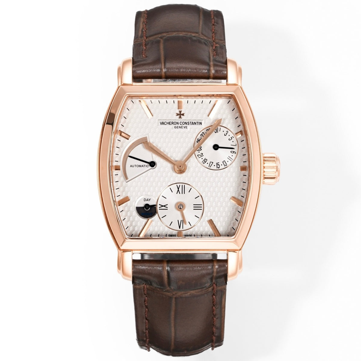 Vacheron Constantin Malte Super Clone Watch | Cal.1222 Movement, Dual Time, Power Reserve, 60M Waterproof