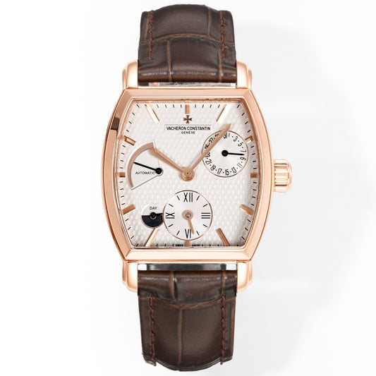 Vacheron Constantin Malte Super Clone Watch | Cal.1222 Movement, Dual Time, Power Reserve, 60M Waterproof