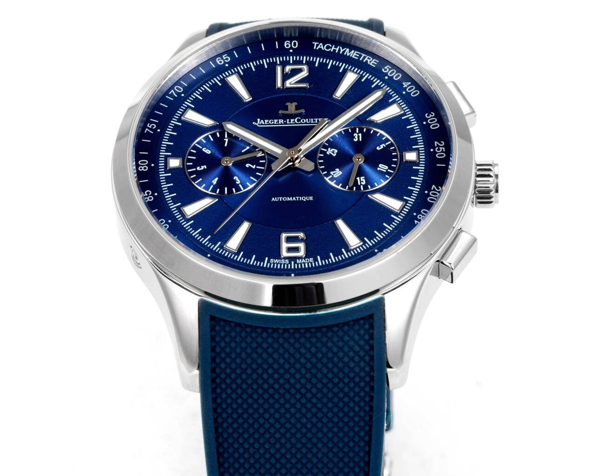 Jaeger-LeCoultre Polaris Chronograph Automatic Watch 42mm Rubber Strap