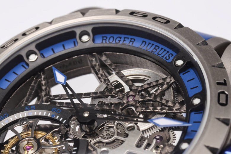 Roger Dubuis Titanium Skeleton Tourbillon Watch