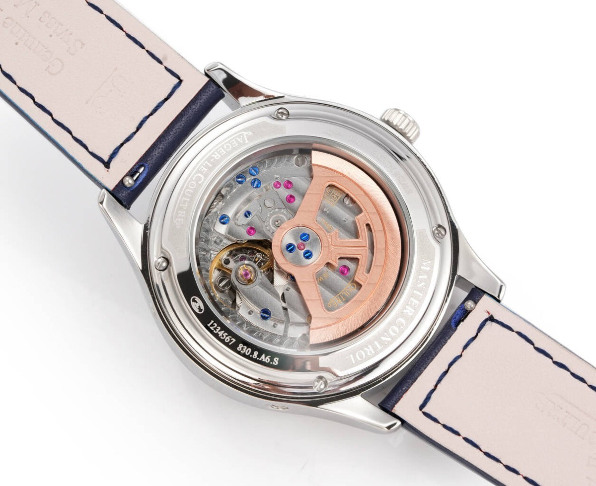 Jaeger-LeCoultre Master Calendar Moon Phase Automatic Watch 40mm Genuine Leather Strap