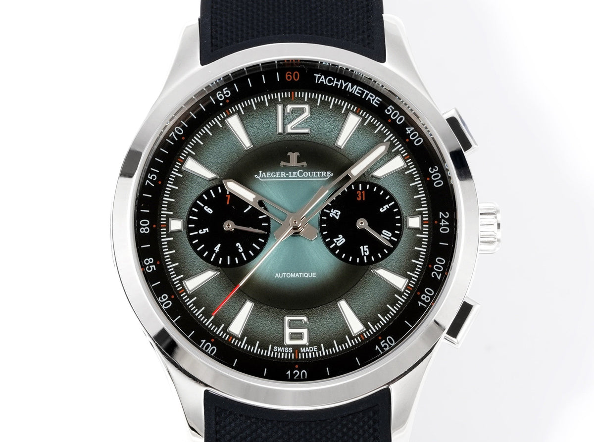 Jaeger-LeCoultre Polaris Chronograph Automatic Watch 42mm Rubber Strap