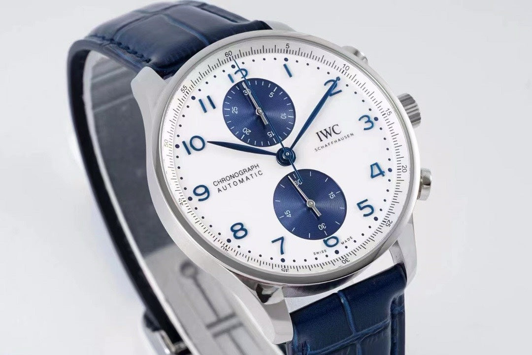 IWC Portugieser Chronograph Watch 41mm | Modified Cal.69355 Movement