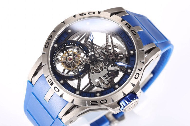 Roger Dubuis Titanium Skeleton Tourbillon Watch