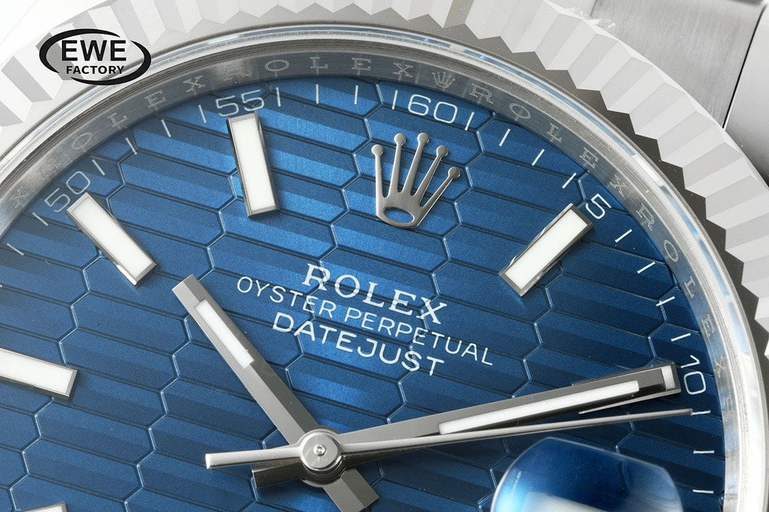 Rolex EWE Factory Datejust 41mm Men Watch, 3235 Automatic Movement, 904L Steel