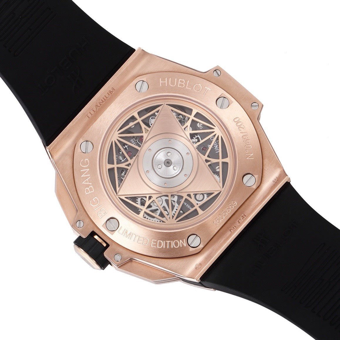 HUBLOT Big Bang Sang Bleu II Watch | BBF Super Clone Titanium Automatic Chronograph Wristwatch