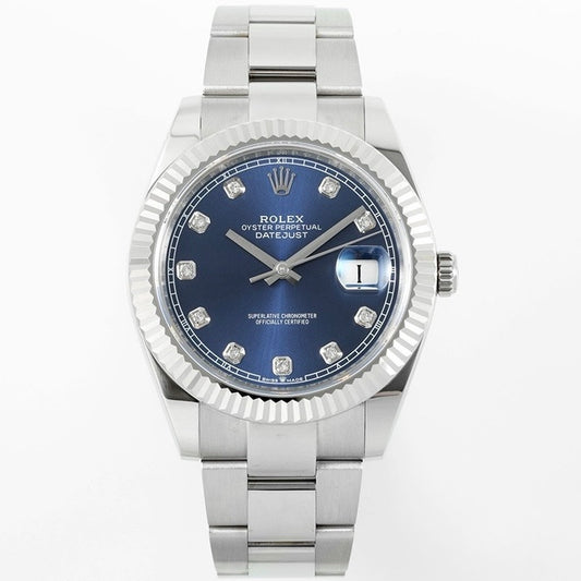 Rolex EWE Factory Datejust 41mm Men Watch, 3235 Automatic Movement, 904L Steel