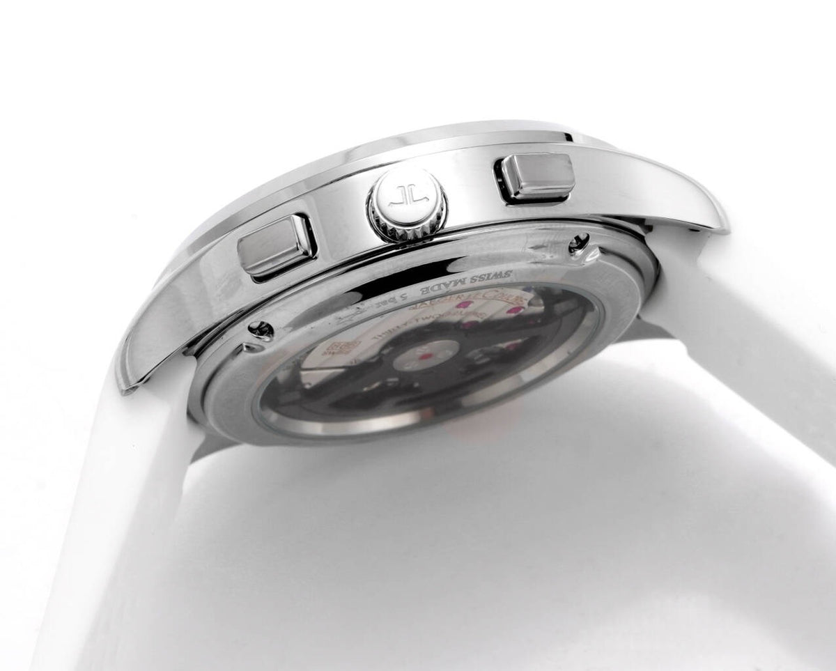 Jaeger-LeCoultre Polaris Chronograph Automatic Watch 42mm Rubber Strap