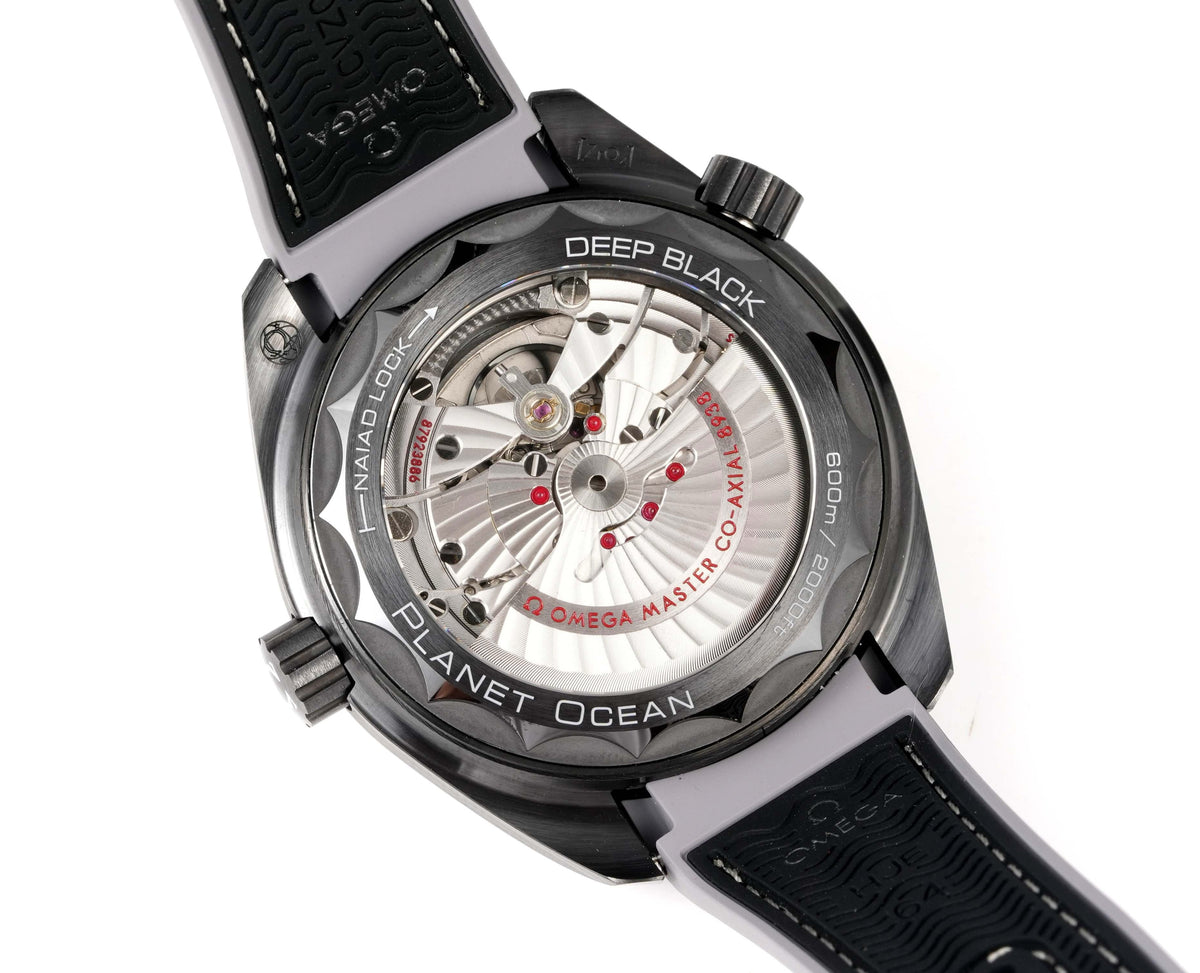 OMEGA Seamaster Planet Ocean 600M Worldtimer Full Black Ceramic Dive Watch