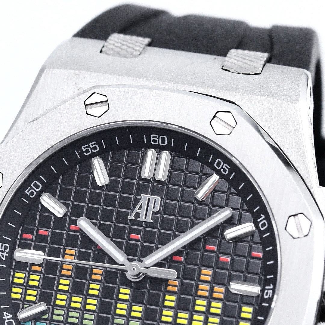 Audemars Piguet Royal Oak 15600 Music Edition Watch, ZF Factory, 44mm, CAL.4309 Movement