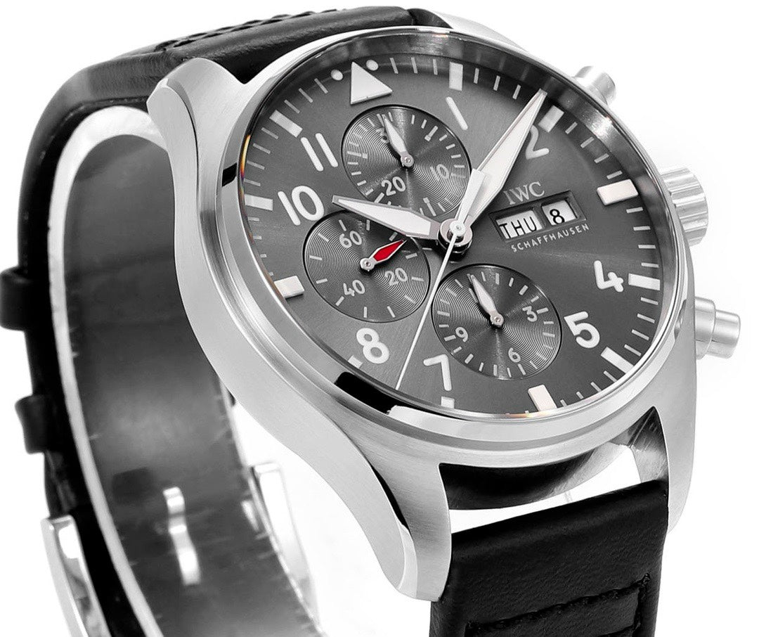 IWC Portuguese Chronograph Watch, New Men's Wristwatch for Business & Daily Wear