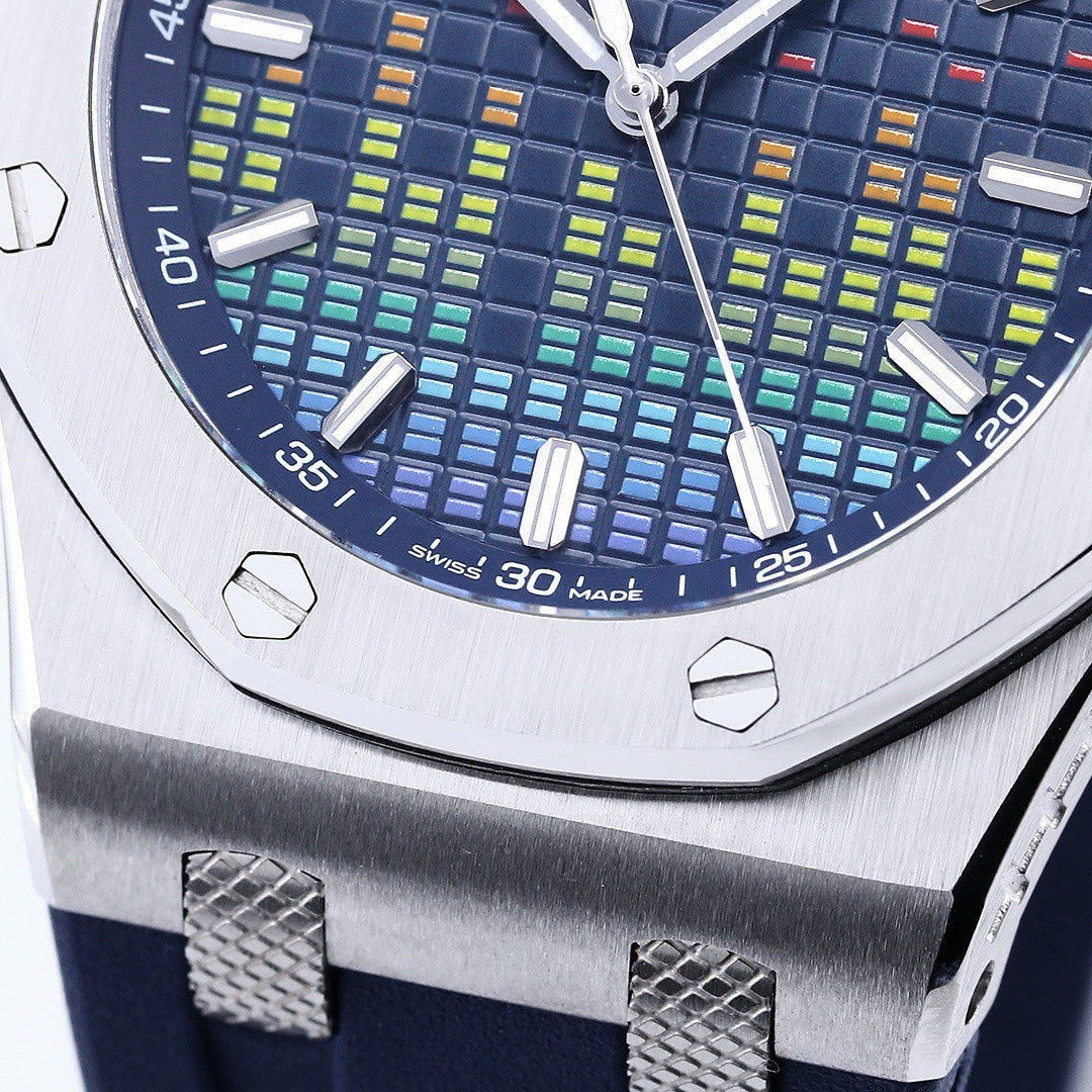 Audemars Piguet Royal Oak 15600 Music Edition Watch, ZF Factory, 44mm, CAL.4309 Movement