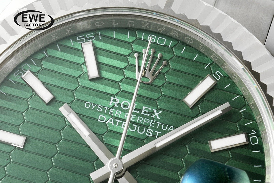 Rolex EWE Factory Datejust 41mm Men Watch, 3235 Automatic Movement, 904L Steel