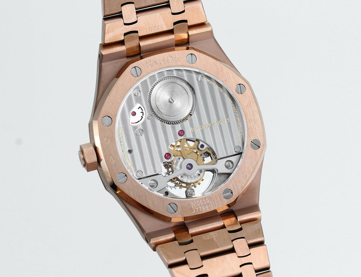 Audemars Piguet Royal Oak Tourbillon 41mm Evolutive Tapisserie Dial Automatic Watch