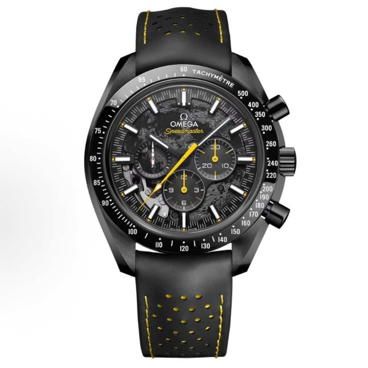 Omega Speedmaster Dark Side of the Moon SMF RW6 Top‑Grade Manual Chronograph Watch Genuine Ceramic Case