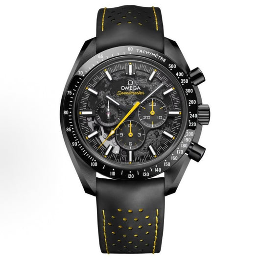 Omega Speedmaster Dark Side of the Moon SMF RW6 Top‑Grade Manual Chronograph Watch Genuine Ceramic Case