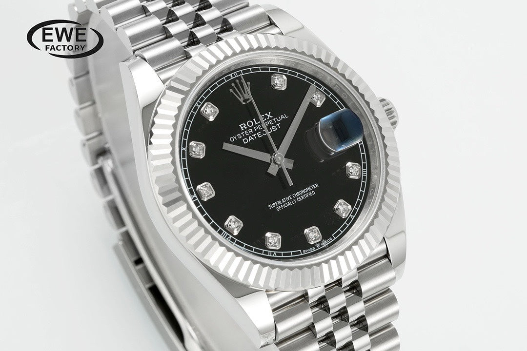 Rolex EWE Factory Datejust 41mm Men Watch, 3235 Automatic Movement, 904L Steel