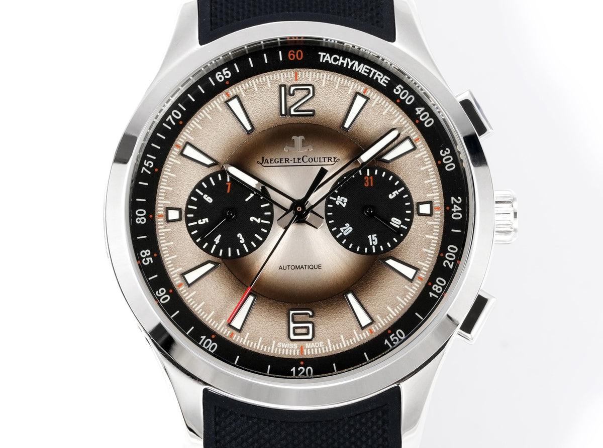 Jaeger-LeCoultre Polaris Chronograph Automatic Watch 42mm Rubber Strap