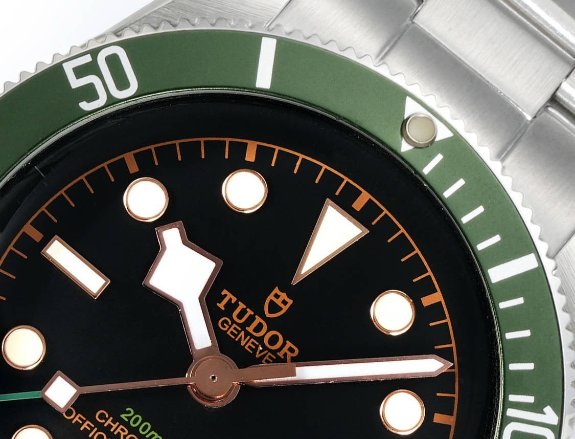 Tudor Black Bay GMT Automatic Diver Watch 41mm, Domed Sapphire Crystal, Rivet Stainless Steel Bracelet, Multiple Ceramic Bezel Color Options