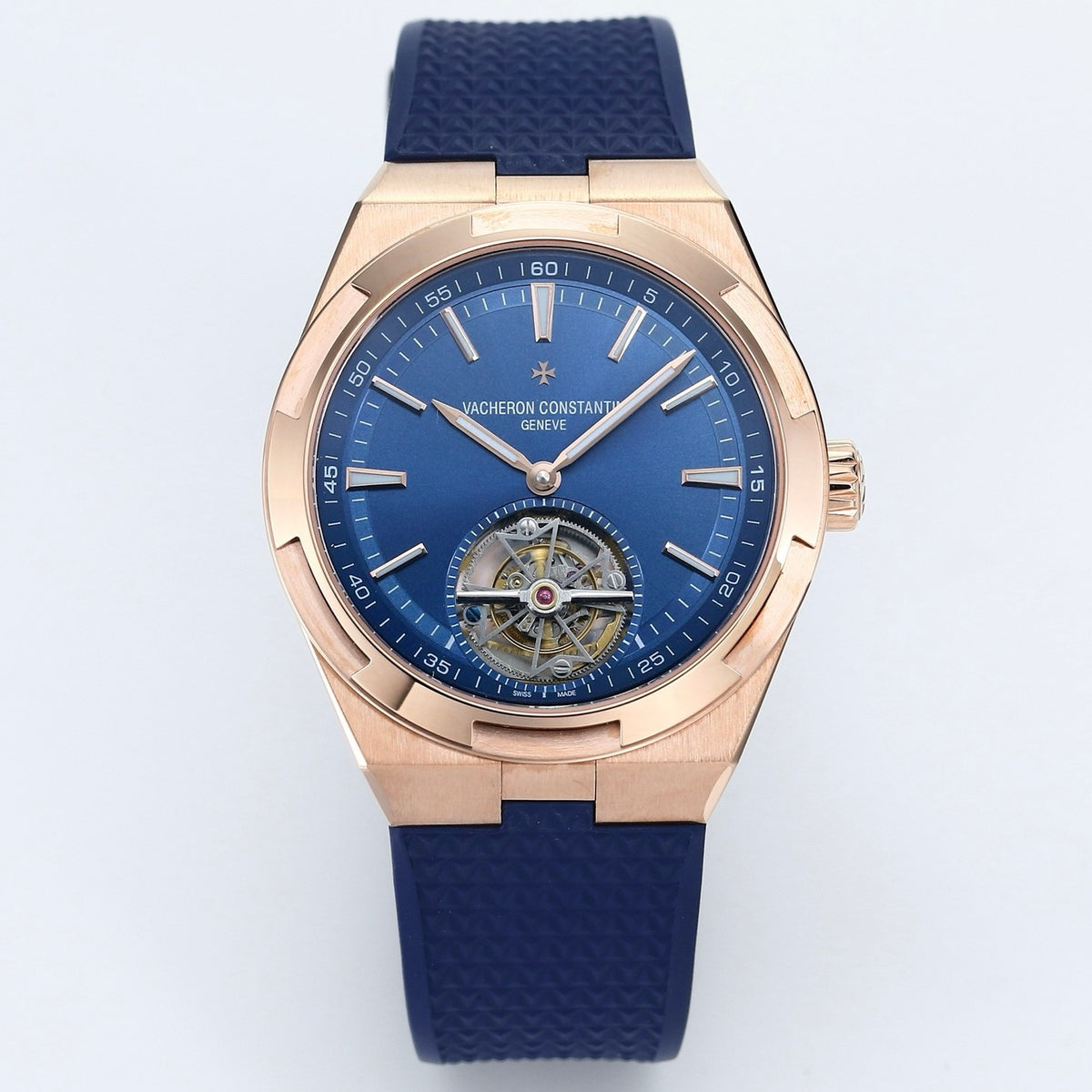 Vacheron Constantin Overseas Tourbillon 42.5mm Blue Dial Automatic Watch