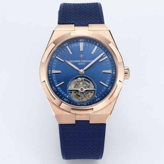 Vacheron Constantin Overseas Tourbillon 42.5mm Blue Dial Automatic Watch