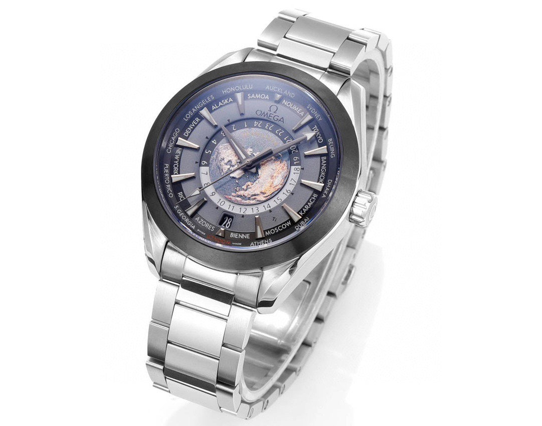 OMEGA Seamaster Worldtimer 43mm Cal.8938 Automatic Watch N1 V2 Upgrade Version