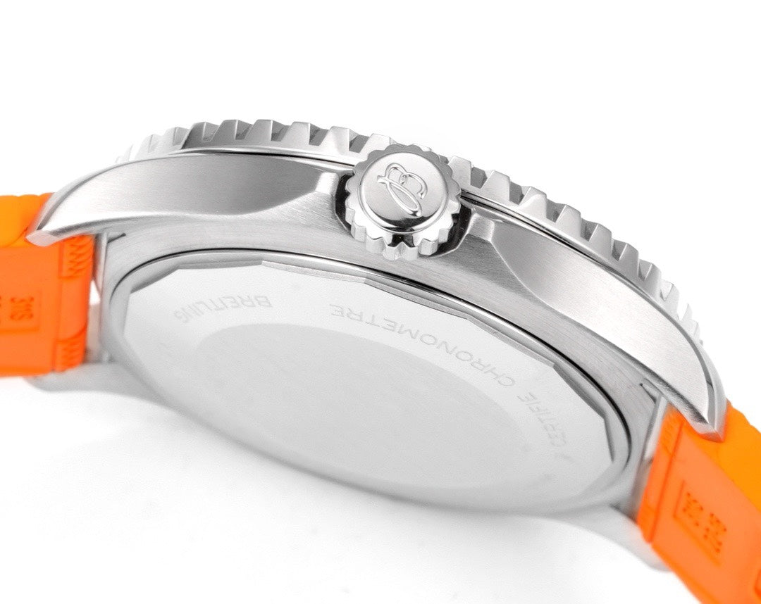 BREITLING Superocean 42mm Dive Watch, GR Factory Version Luminous Dial Ceramic Bezel Rubber Strap Multiple Colors