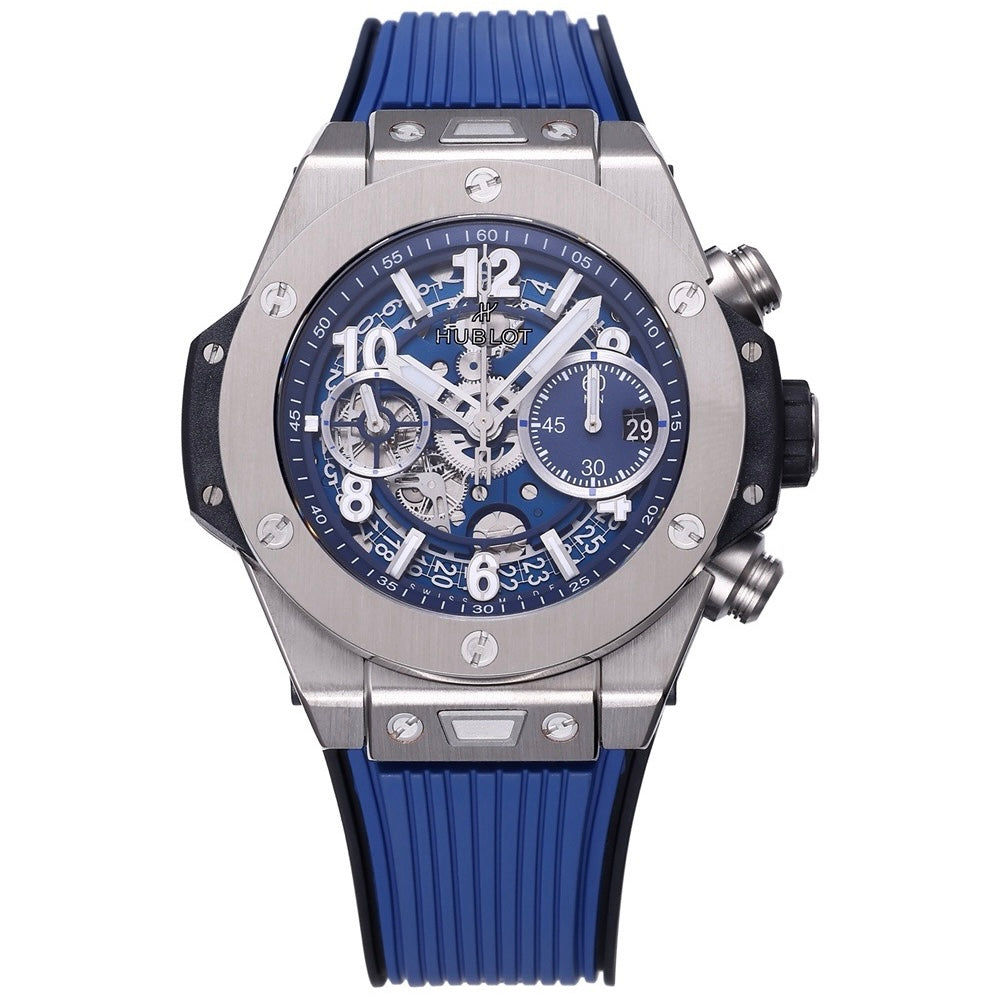 Hublot Big Bang Automatic Chronograph Watch 42mm Titanium Rubber Strap