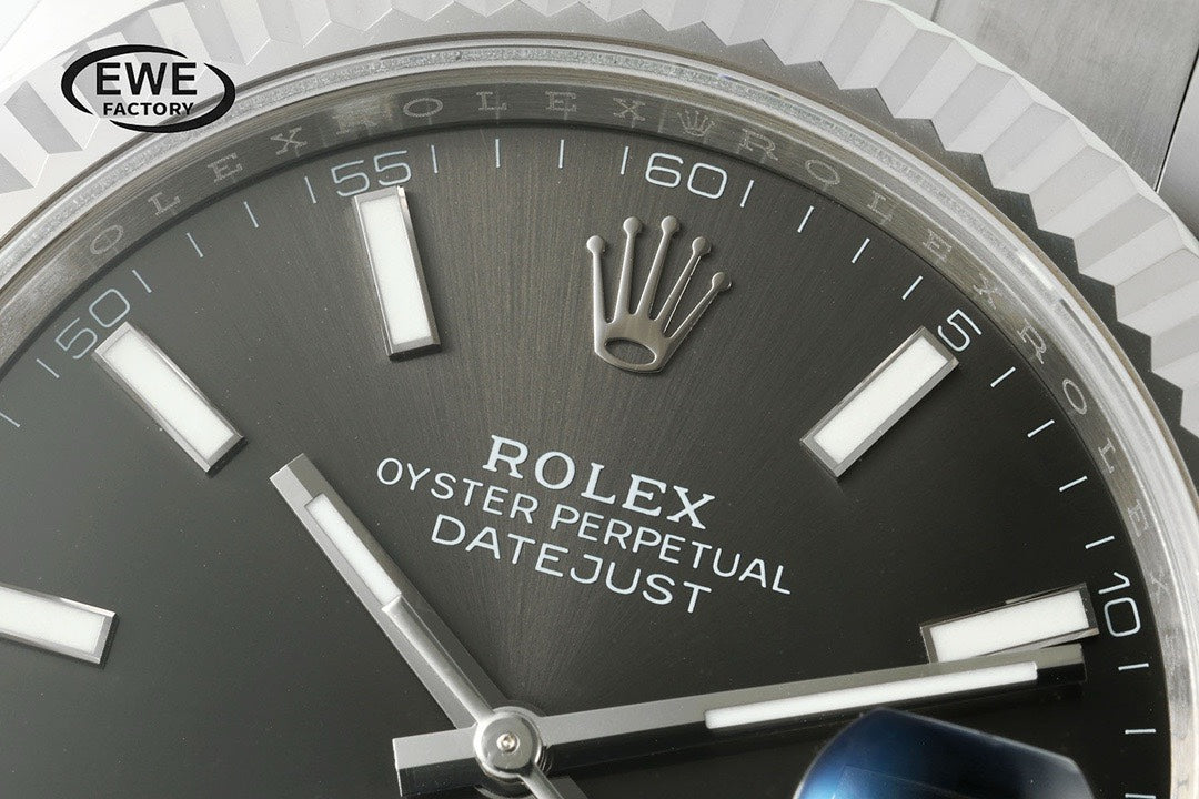 Rolex EWE Factory Datejust 41mm Men Watch, 3235 Automatic Movement, 904L Steel