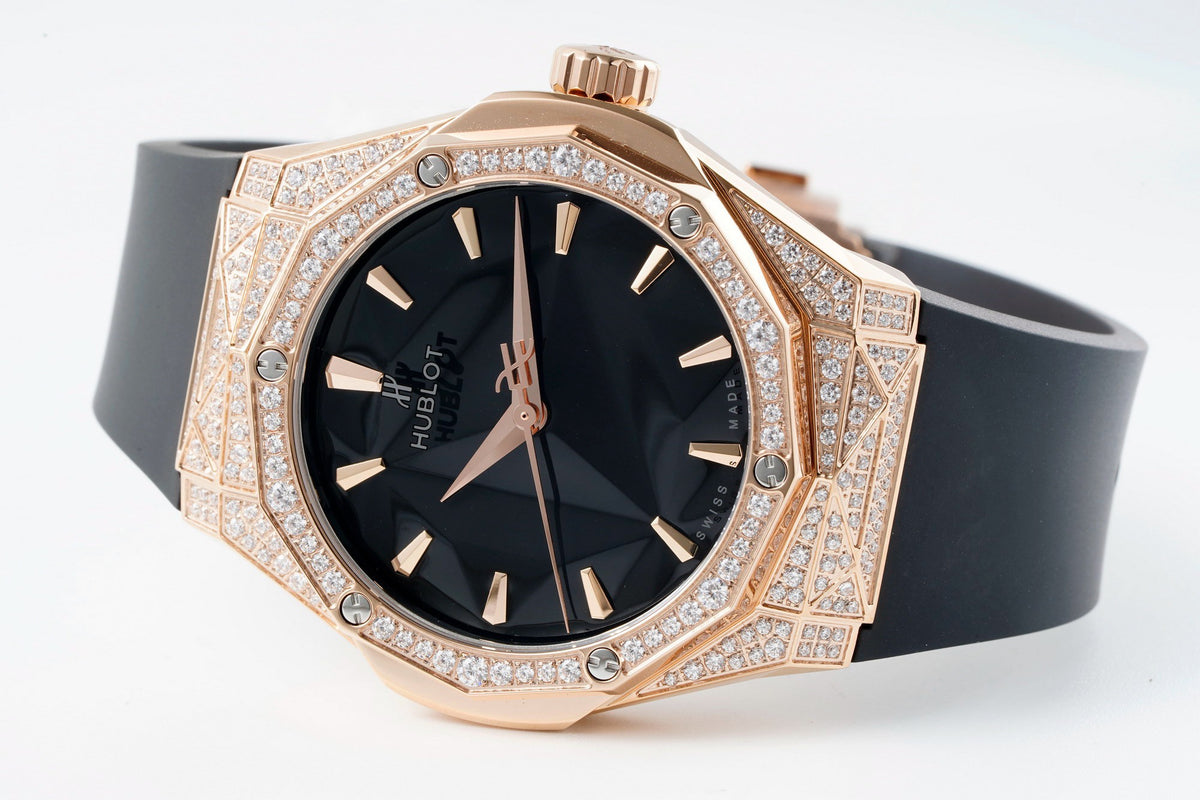 Hublot x Richard Orlinski Co-branded Watch APS Top Replica, 40mm Faceted Polygon Case