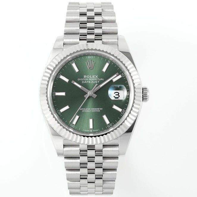 Rolex EWE Factory Datejust 41mm Men Watch, 3235 Automatic Movement, 904L Steel