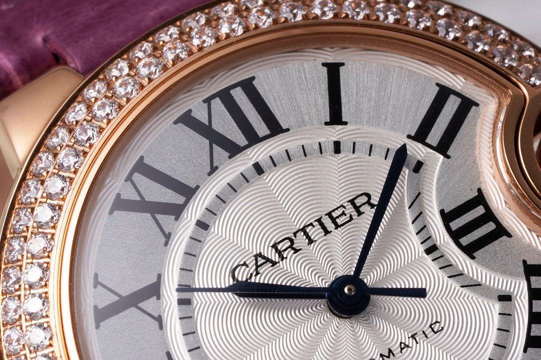 Cartier Ballon Bleu AF Upgraded 33mm Women Automatic Wristwatch