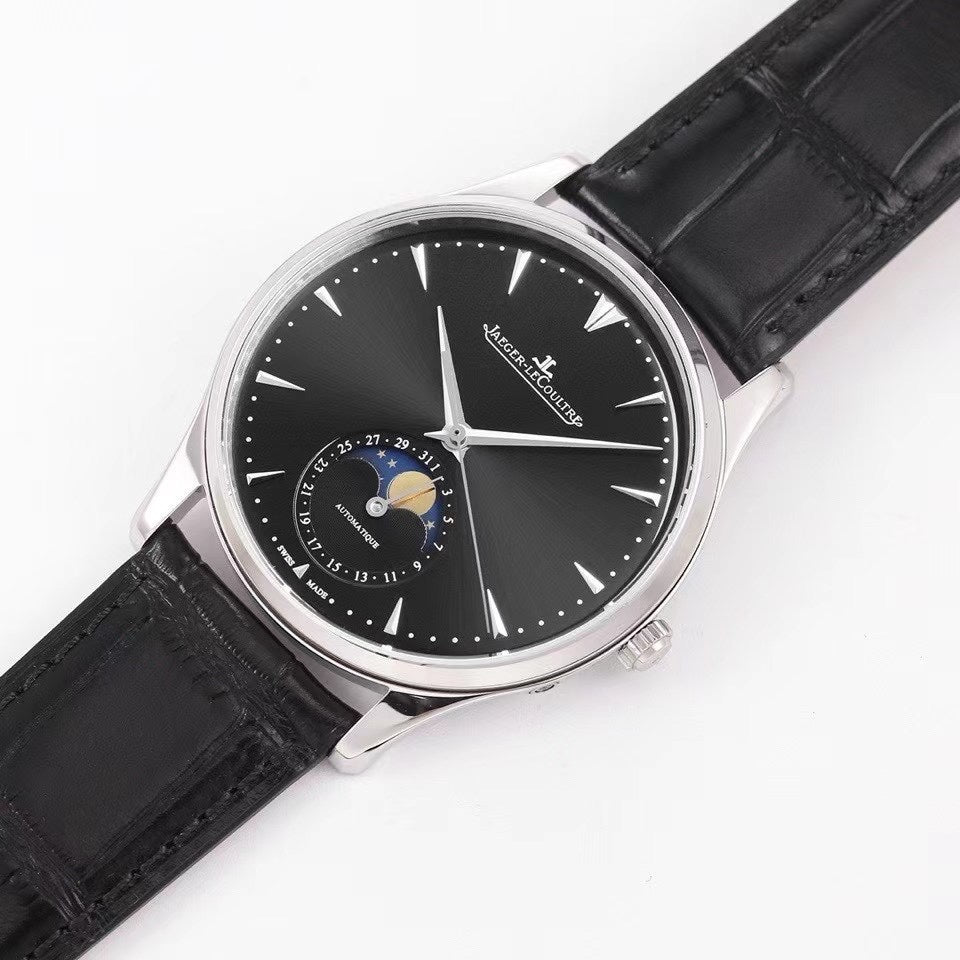 Jaeger-LeCoultre Master Ultra Thin Moon Automatic Watch, Multiple Dial & Case Color Options