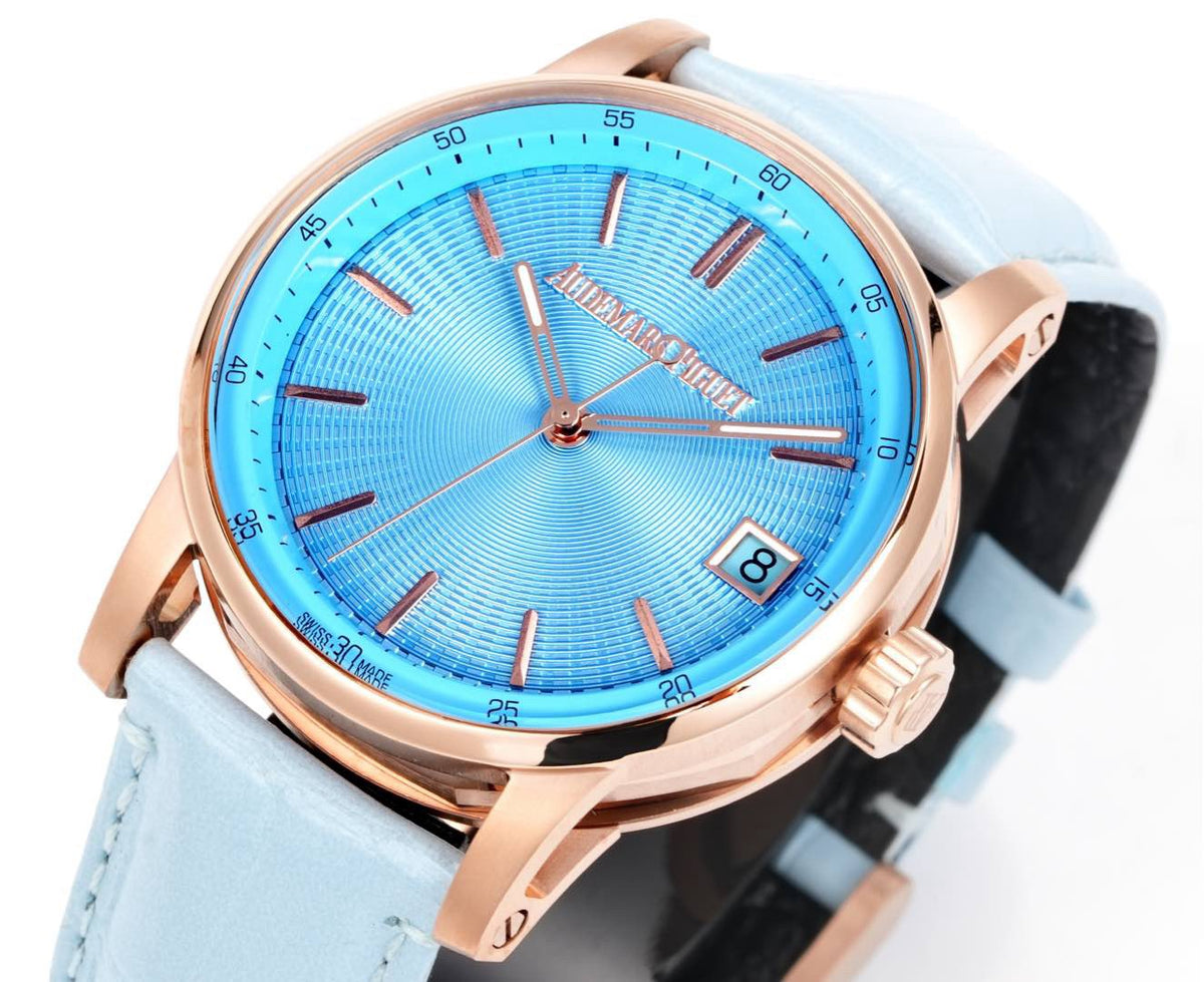 Audemars Piguet Royal Oak APK Factory CODE15210 CODE11.59 Blue Dial Automatic Watch