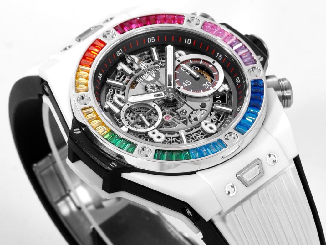 Hublot Big Bang Unico Color‑Ceramic Chronograph Watch 45mm