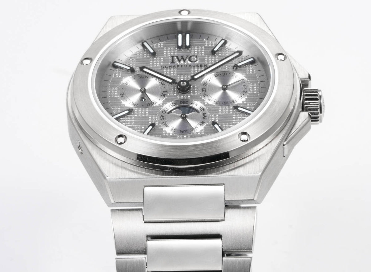 IWC Ingenieur Perpetual Calendar 41.6mm | Gérald Genta Classic Design Luxury Watch‑Blue Dial