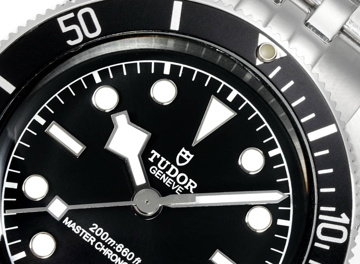 Tudor Black Bay GMT Automatic Diver Watch 41mm, Domed Sapphire Crystal, Rivet Stainless Steel Bracelet, Multiple Ceramic Bezel Color Options