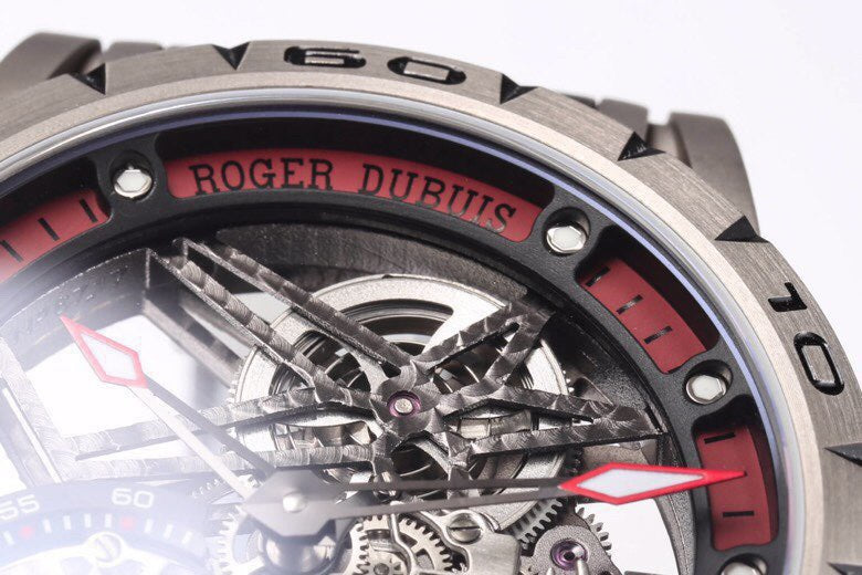 Roger Dubuis Titanium Skeleton Tourbillon Watch