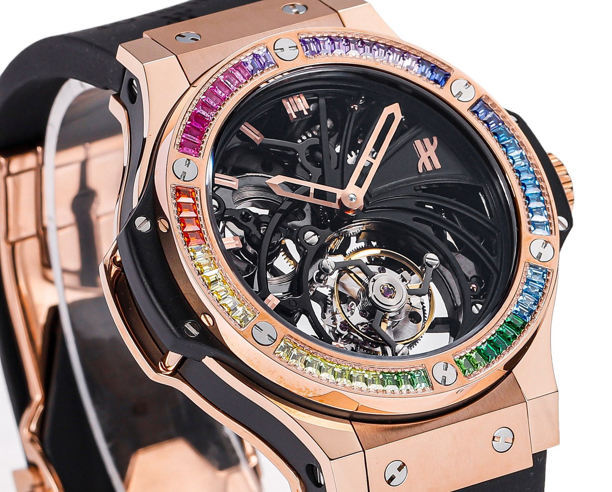 Hublot Big Bang V4 Upgraded True Tourbillon Watch 1:1 Super Clone