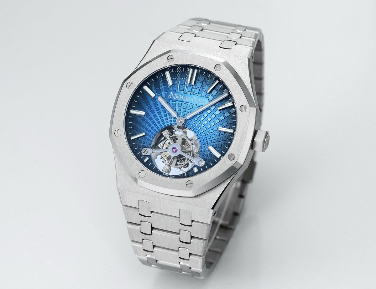 Audemars Piguet Royal Oak Tourbillon 41mm Evolutive Tapisserie Dial Automatic Watch
