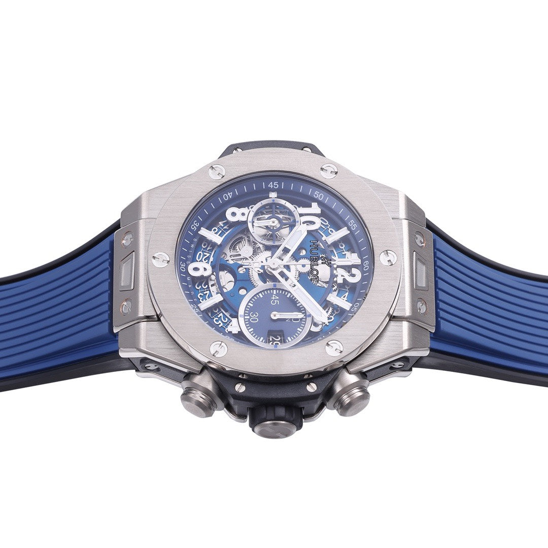 Hublot Big Bang Automatic Chronograph Watch 42mm Titanium Rubber Strap