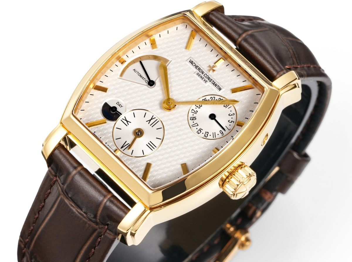 Vacheron Constantin Malte Super Clone Watch | Cal.1222 Movement, Dual Time, Power Reserve, 60M Waterproof