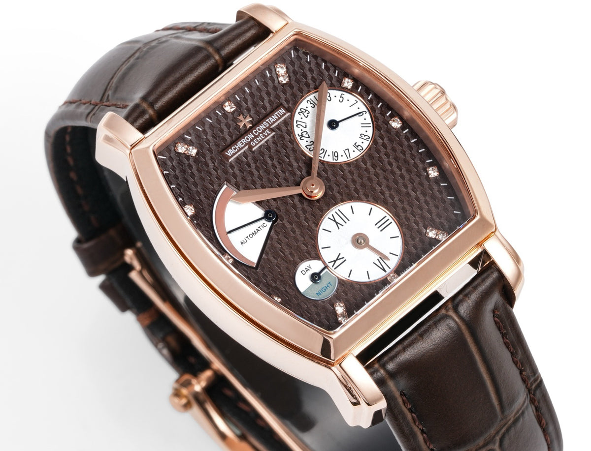 Vacheron Constantin Malte Super Clone Watch | Cal.1222 Movement, Dual Time, Power Reserve, 60M Waterproof
