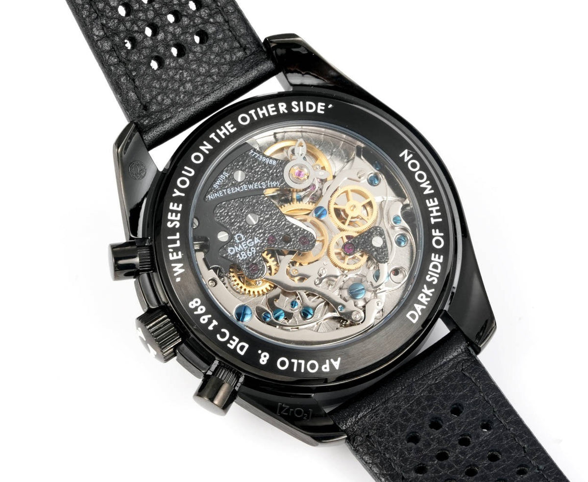 OMEGA Speedmaster Second Generation Apollo 8 Watch, Limited Edition Men's Mechanical Chronograph Watch