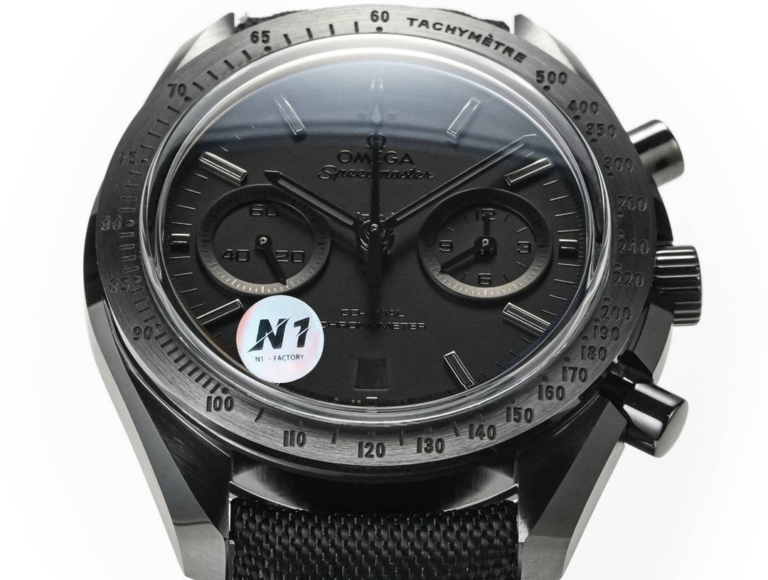 Omega Speedmaster Dark Side of the Moon Full Ceramic Chronograph | N1 Factory Cal.9300 Automatic Watch 44.25mm