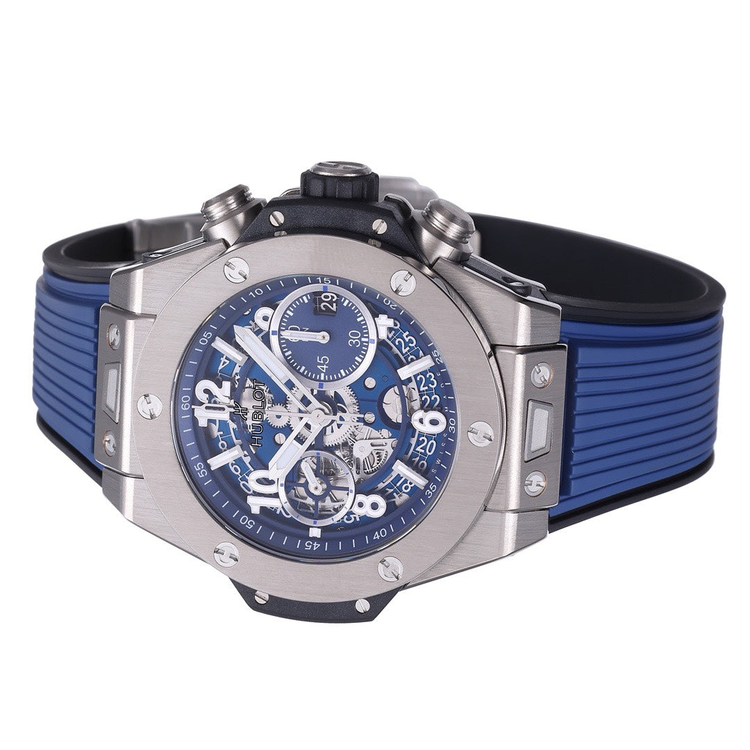 Hublot Big Bang Automatic Chronograph Watch 42mm Titanium Rubber Strap