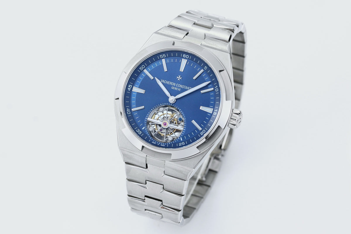 Vacheron Constantin Overseas Tourbillon 42.5mm Blue Dial Automatic Watch
